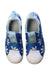 A Blue Sneakers from Adidas in size 6T for neutral. (Back View)