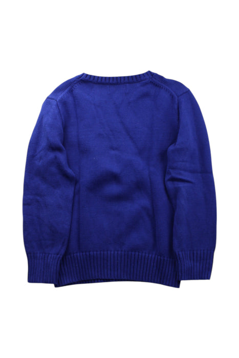 A Blue Knit Sweaters from Polo Ralph Lauren in size 6T for neutral. (Back View)