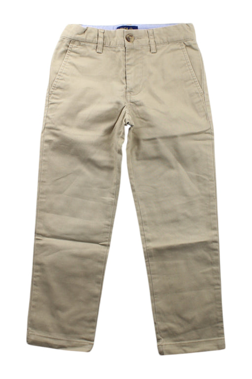 A Beige Casual Pants from Polo Ralph Lauren in size 4T for boy. (Front View)