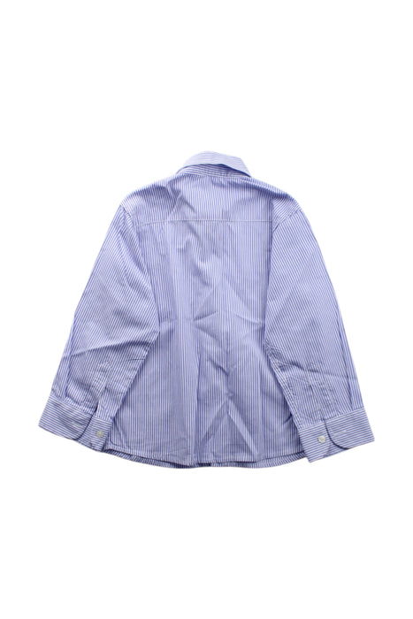 A Blue Long Sleeve Shirts from Thomas Brown in size 4T for boy. (Back View)
