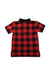 A Red Short Sleeve Polos from Polo Ralph Lauren in size 4T for boy. (Back View)