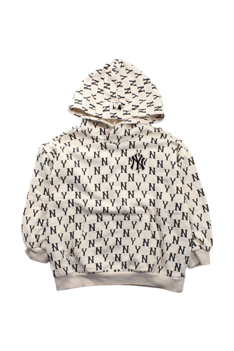 A White Hooded Sweatshirts from MLB in size 5T for neutral. (Front View)