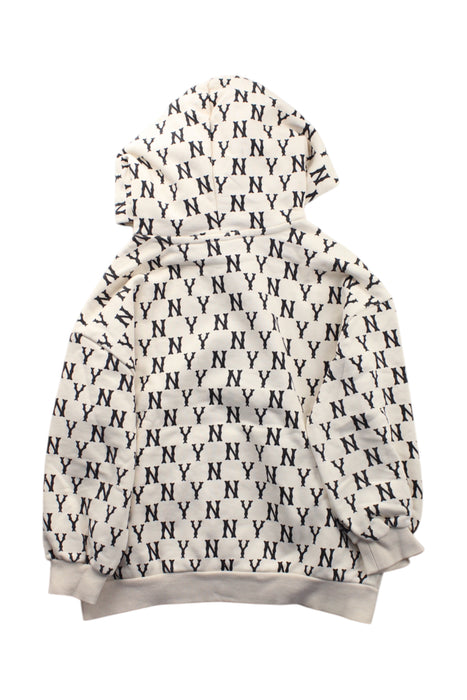 A White Hooded Sweatshirts from MLB in size 5T for neutral. (Back View)