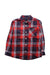 A Red Long Sleeve Shirts from Tommy Hilfiger in size 5T for boy. (Front View)