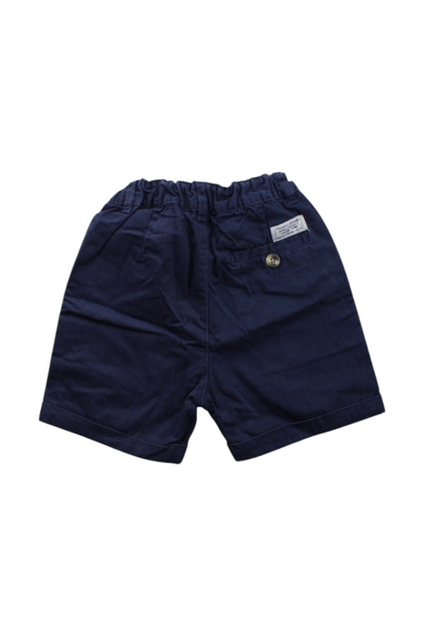 A Navy Shorts from Thomas Brown in size 4T for boy. (Back View)