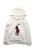 A White Hooded Sweatshirts from Polo Ralph Lauren in size 5T for neutral. (Front View)