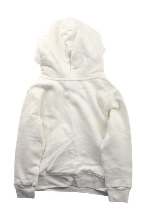 A White Hooded Sweatshirts from Polo Ralph Lauren in size 5T for neutral. (Back View)