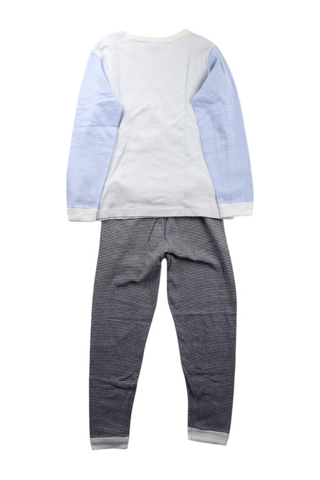 A Grey Pyjama Sets from Petit Bateau in size 6T for neutral. (Back View)