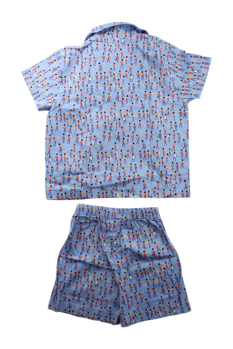 A Multicolour Pyjama Sets from Trotters in size 4T for neutral. (Back View)