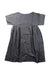 A Grey Short Sleeve Dresses from Bonpoint in size 8Y for girl. (Front View)