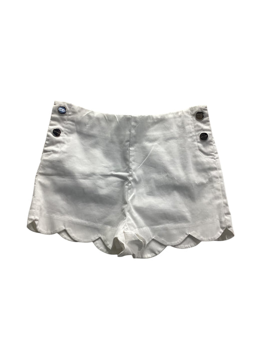 A White Shorts from Jacadi in size 5T for girl. (Front View)