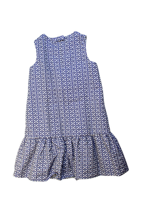A Blue Sleeveless Dresses from Nicholas & Bears in size 8Y for girl. (Back View)