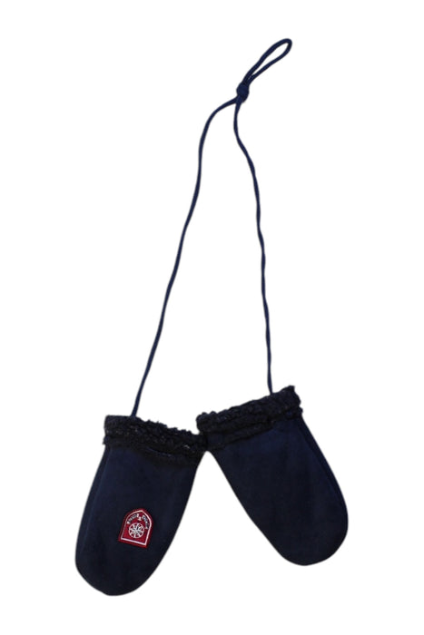 A Navy Gloves & Mittens from Jacadi in size 2T for neutral. (Front View)