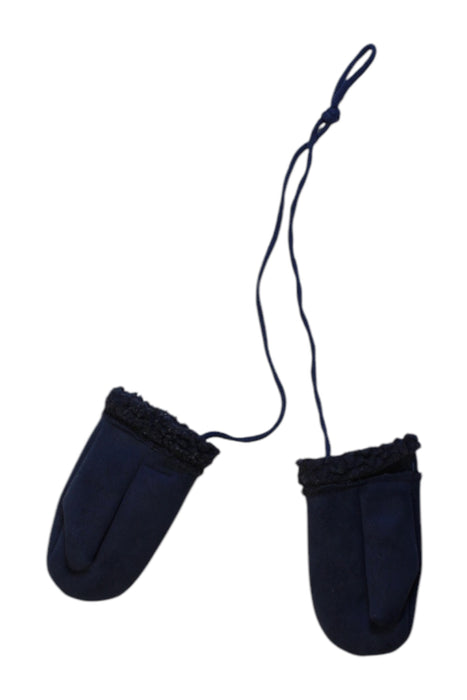 A Navy Gloves & Mittens from Jacadi in size 2T for neutral. (Back View)