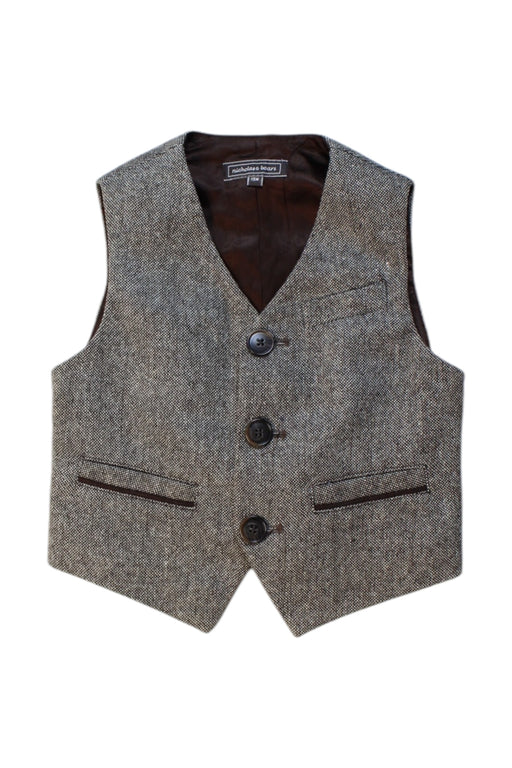 A Grey Suit Vests from Nicholas & Bears in size 12-18M for boy. (Front View)