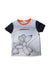 A Multicolour Short Sleeve T Shirts from Momonittu in size 6T for boy. (Front View)