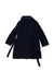 A Black Bathrobes from Jacadi in size 6T for girl. (Back View)