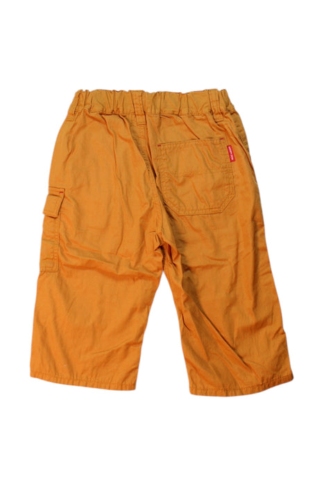 A Orange Casual Pants from Miki House in size 6T for boy. (Back View)