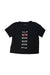 A Black Short Sleeve T Shirts from Air Jordan in size 12Y for boy. (Front View)