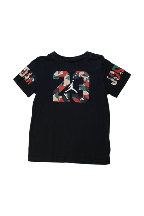 A Multicolour Short Sleeve T Shirts from Air Jordan in size 7Y for boy. (Front View)
