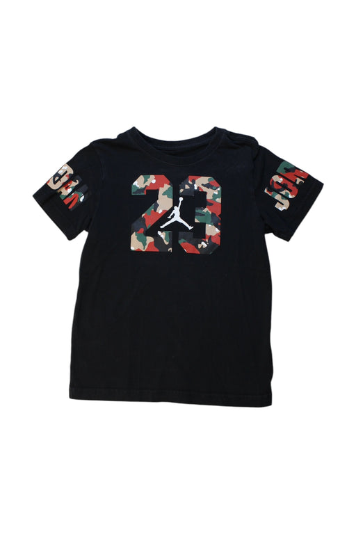 A Multicolour Short Sleeve T Shirts from Air Jordan in size 7Y for boy. (Front View)