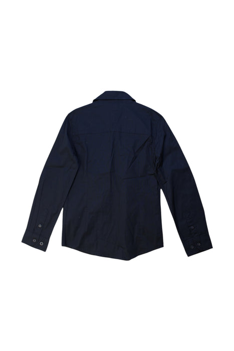 A Navy Long Sleeve Shirts from Tommy Hilfiger in size 7Y for boy. (Back View)