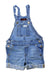A Blue Overall Shorts from 7 For All Mankind in size 6-12M for girl. (Front View)