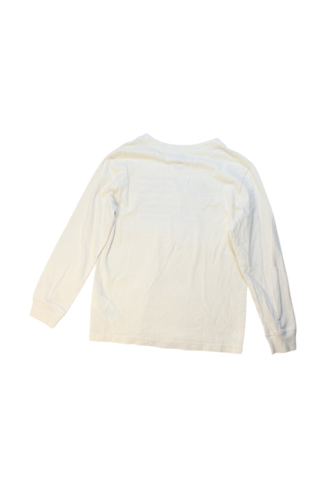 A White Long Sleeve T Shirts from Polo Ralph Lauren in size 5T for boy. (Back View)