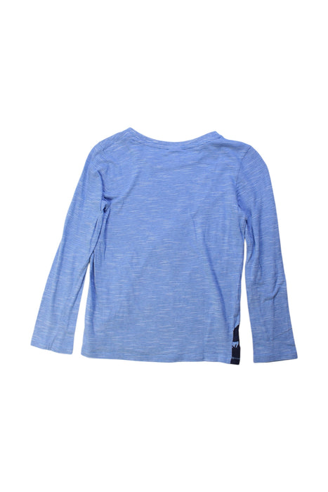 A Blue Long Sleeve T Shirts from Seed in size 7Y for boy. (Back View)