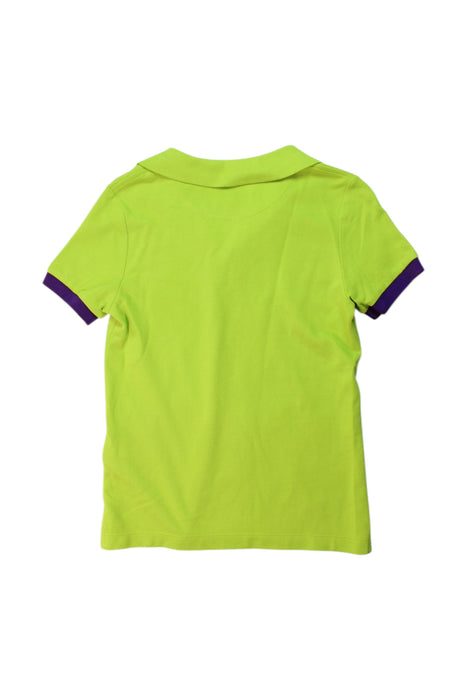 A Green Short Sleeve Polos from Vilebrequin in size 8Y for boy. (Back View)