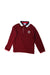 A Burgundy Long Sleeve Polos from Jacadi in size 8Y for boy. (Front View)