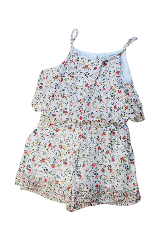 A Multicolour Sleeveless Rompers from Chloe in size 4T for girl. (Front View)