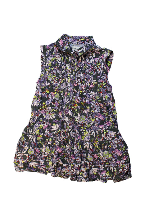 A Multicolour Sleeveless Dresses from Zadig & Voltaire in size 5T for girl. (Front View)