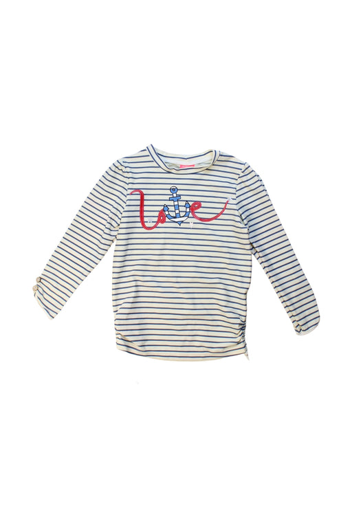A White Long Sleeve Tops from Sunuva in size 8Y for girl. (Front View)