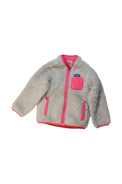 A Beige Puffer/Quilted Coats & Outerwear from Patagonia in size 4T for girl. (Front View)