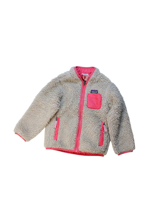 A Beige Puffer/Quilted Coats & Outerwear from Patagonia in size 4T for girl. (Front View)