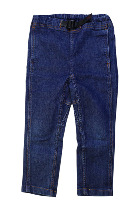 A Blue Jeans from Gramicci in size 4T for boy. (Front View)