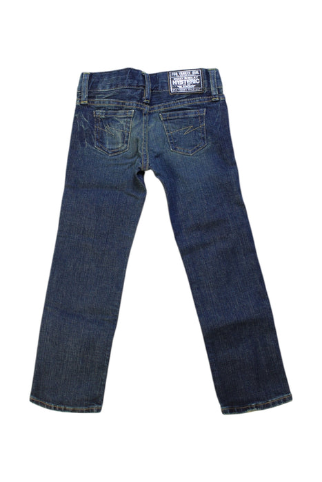 A Blue Jeans from Hysteric Mini in size 4T for boy. (Back View)