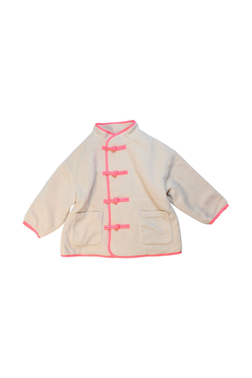 A Beige Coats from BEAMS in size 4T for girl. (Front View)