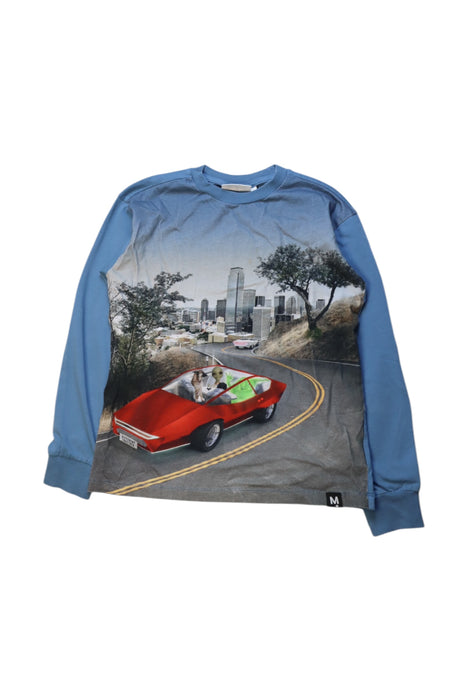 A Multicolour Long Sleeve T Shirts from Molo in size 8Y for boy. (Front View)