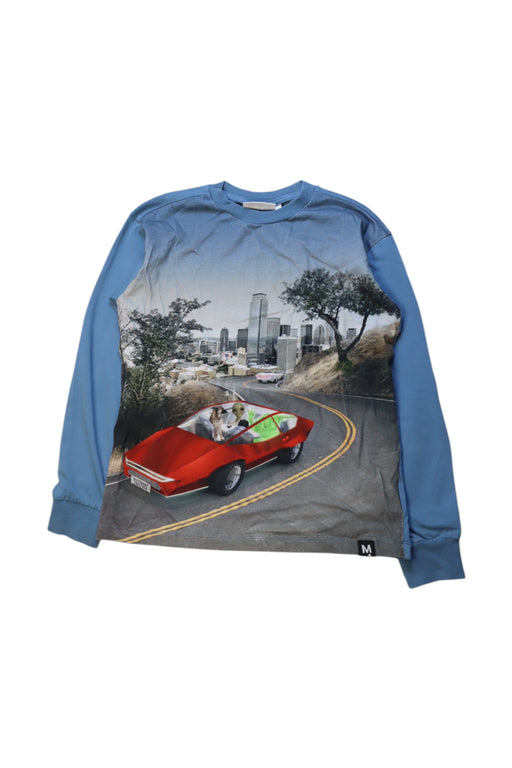 A Multicolour Long Sleeve T Shirts from Molo in size 8Y for boy. (Front View)