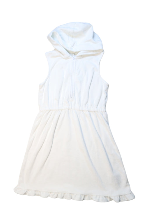 A White Cover Ups from Janie & Jack in size 10Y for girl. (Front View)