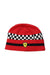 A Red Winter Hats from Ferrari in size O/S for neutral. (Front View)