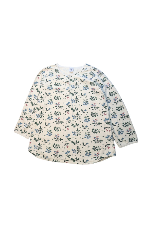 A Multicolour Long Sleeve Tops from Petit Bateau in size 10Y for girl. (Front View)