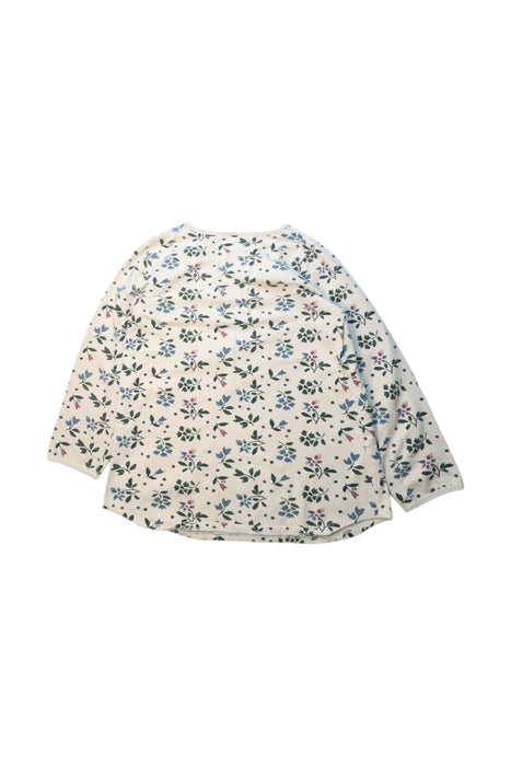 A Multicolour Long Sleeve Tops from Petit Bateau in size 10Y for girl. (Back View)