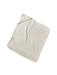 A White Towels from Malabar Baby in size 0-3M for neutral. (Front View)
