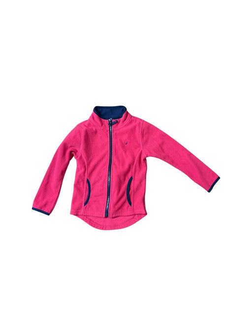A Pink Lightweight Jackets from Nautica in size 4T for girl. (Front View)
