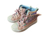 A Pink Sneakers from Skechers in size 5T for girl. (Front View)