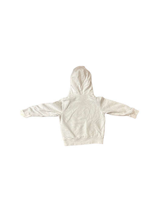 A White Hooded Sweatshirts from The Lion Rock Press in size 4T for neutral. (Back View)