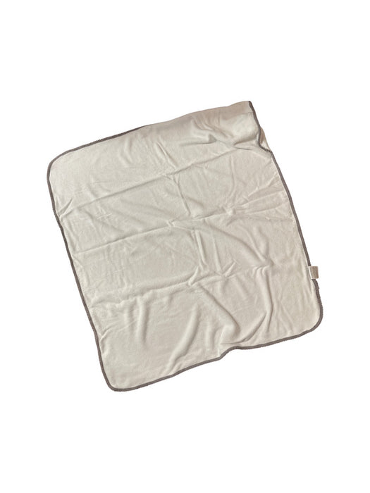 A White Towels from Malabar Baby in size 0-3M for neutral. (Back View)